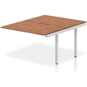 Evolve Plus Back-to-Back Bench Desk Extension Kit for Two Workstations
