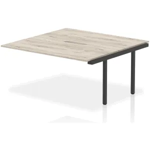 Evolve Plus Back-to-Back Bench Desk Extension Kit for Two Workstations