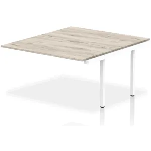 Evolve Plus Back-to-Back Bench Desk Extension Kit for Two Workstations