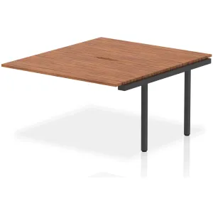 Evolve Plus Back-to-Back Bench Desk Extension Kit for Two Workstations