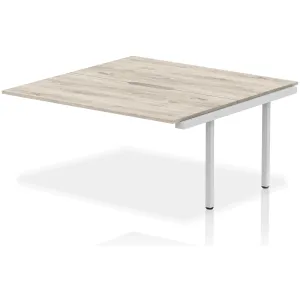 Evolve Plus Back-to-Back Bench Desk Extension Kit for Two Workstations