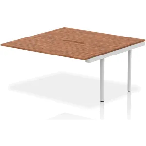 Evolve Plus Back-to-Back Bench Desk Extension Kit for Two Workstations