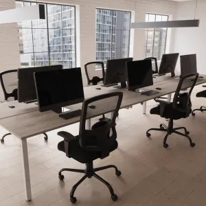 Evolve Plus Back-to-Back Bench Desk