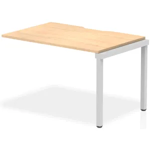 Evolve Plus Single Row Bench Desk Extension Kit for One Extra Workstation