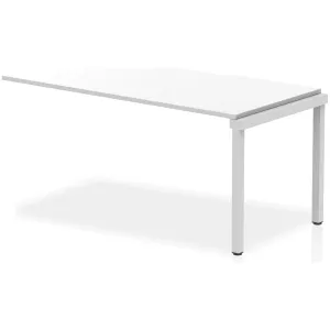 Evolve Plus Single Row Bench Desk Extension Kit for One Extra Workstation