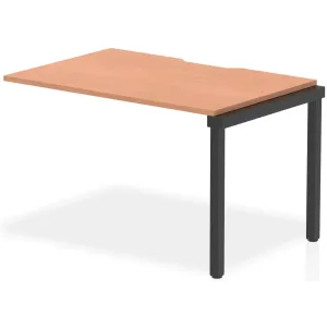 Evolve Plus Single Row Bench Desk Extension Kit for One Extra Workstation