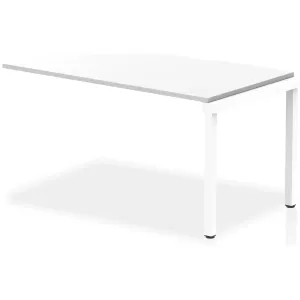 Evolve Plus Single Row Bench Desk Extension Kit for One Extra Workstation