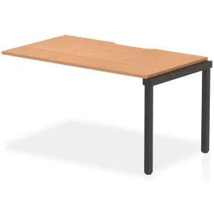 Evolve Plus Single Row Bench Desk Extension Kit for One Extra Workstation