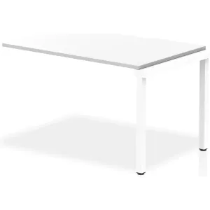 Evolve Plus Single Row Bench Desk Extension Kit for One Extra Workstation