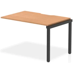 Evolve Plus Single Row Bench Desk Extension Kit for One Extra Workstation