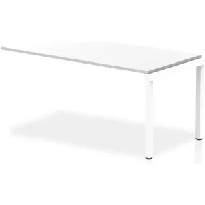 Evolve Plus Single Row Bench Desk Extension Kit for One Extra Workstation