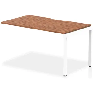 Evolve Plus Single Row Bench Desk Extension Kit for One Extra Workstation