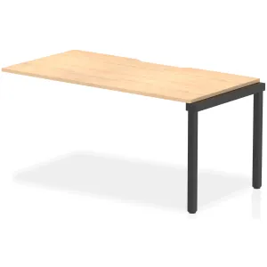 Evolve Plus Single Row Bench Desk Extension Kit for One Extra Workstation