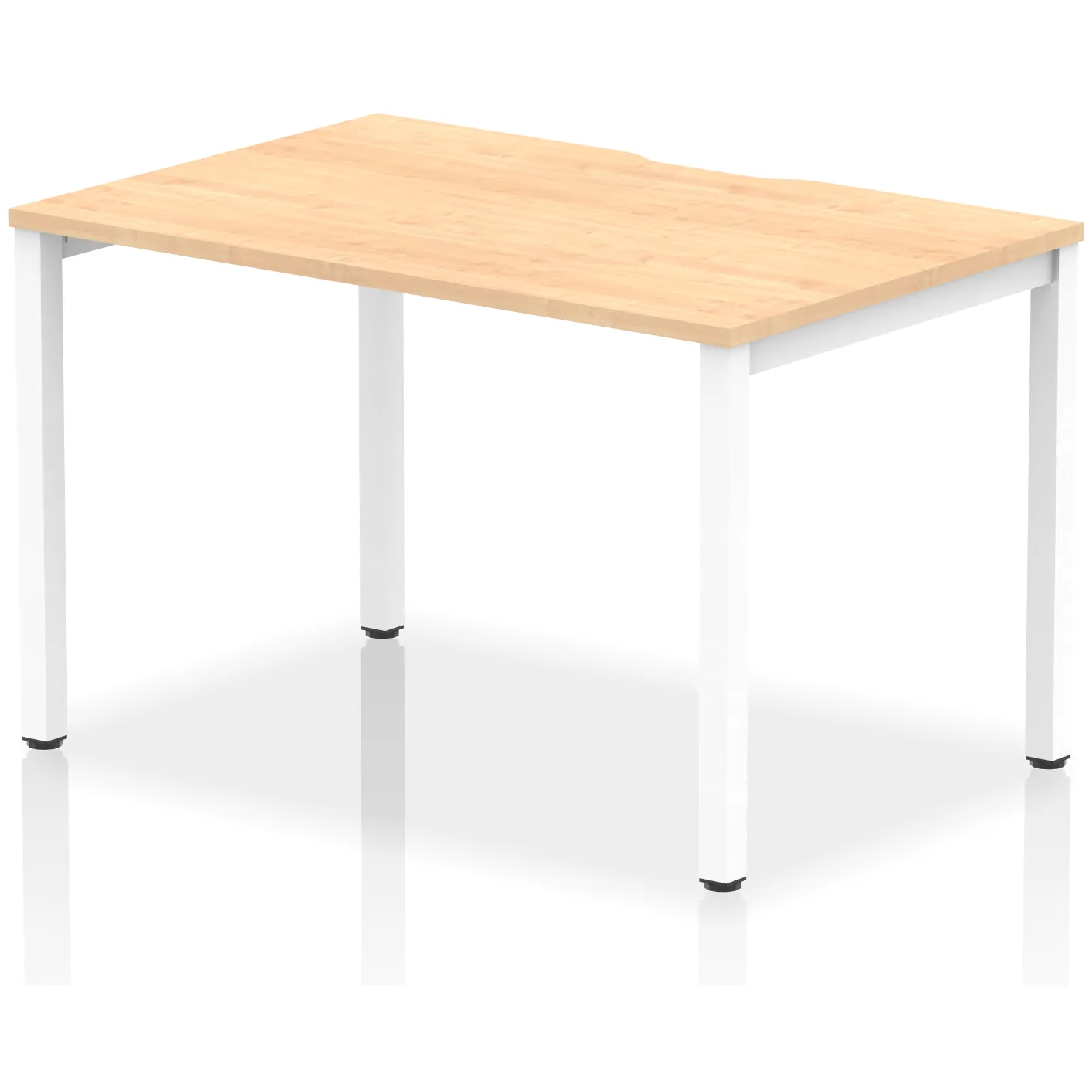 Evolve Plus Single Starter Bench Desk Workstation for One Person