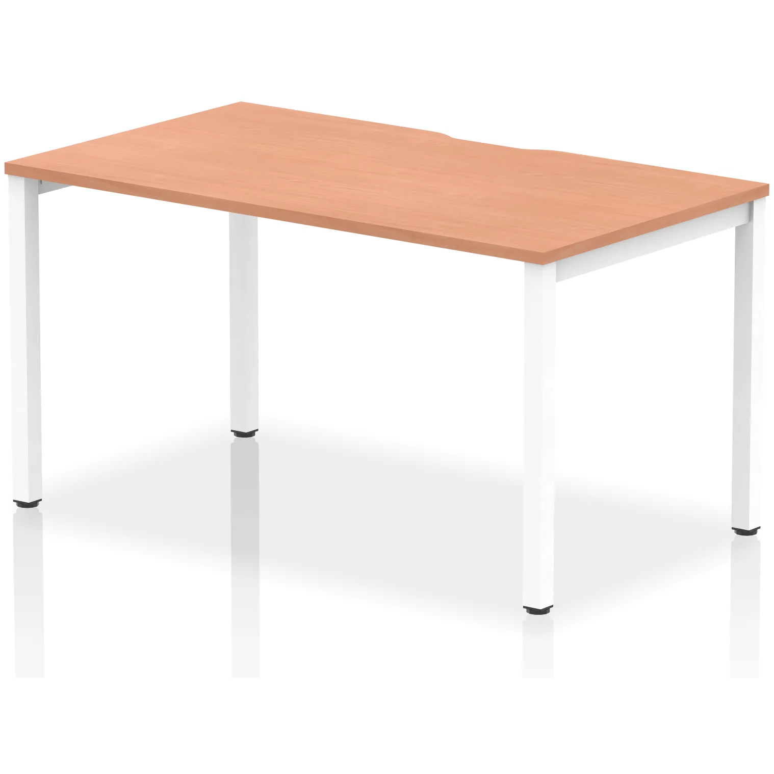 Evolve Plus Single Starter Bench Desk Workstation for One Person