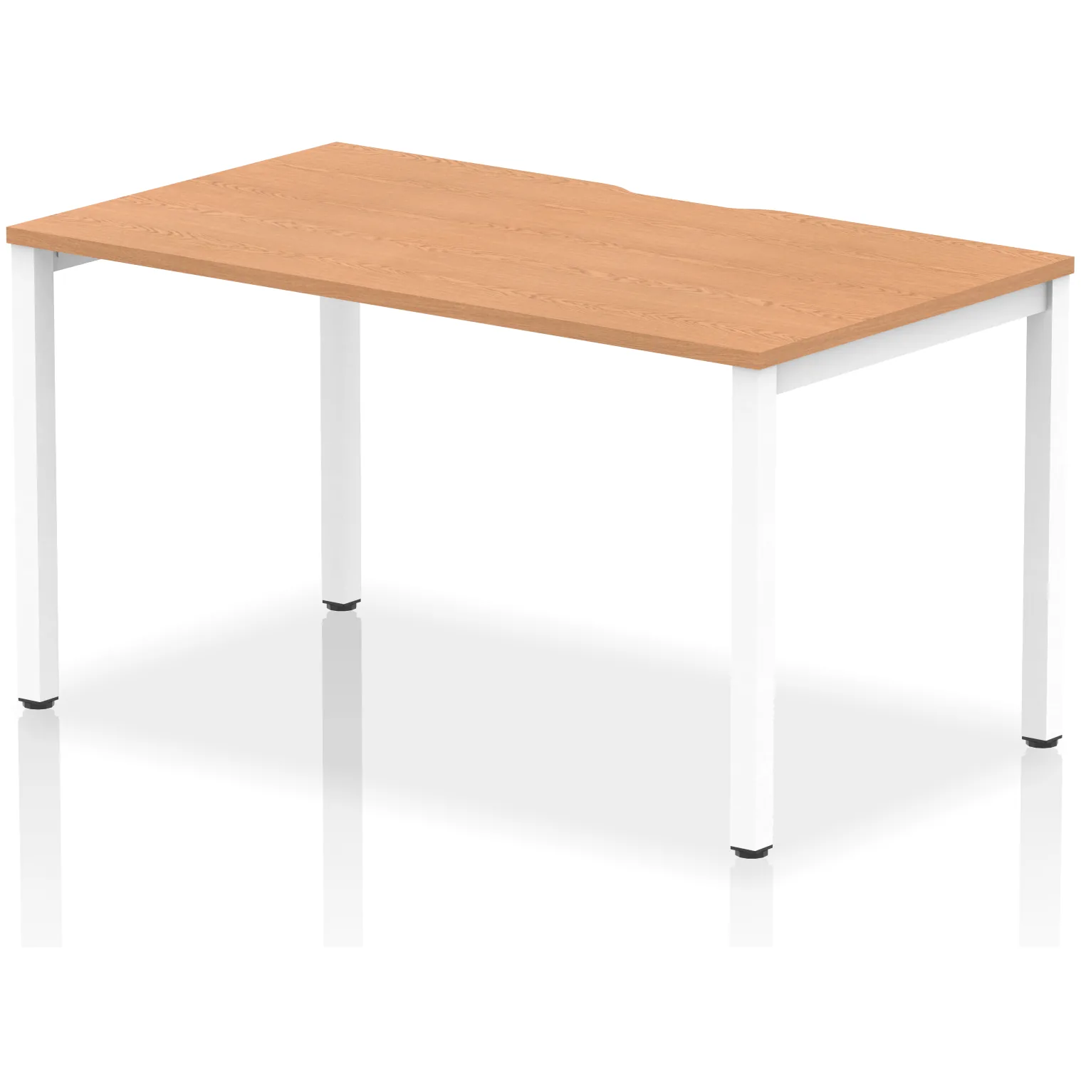 Evolve Plus Single Starter Bench Desk Workstation for One Person