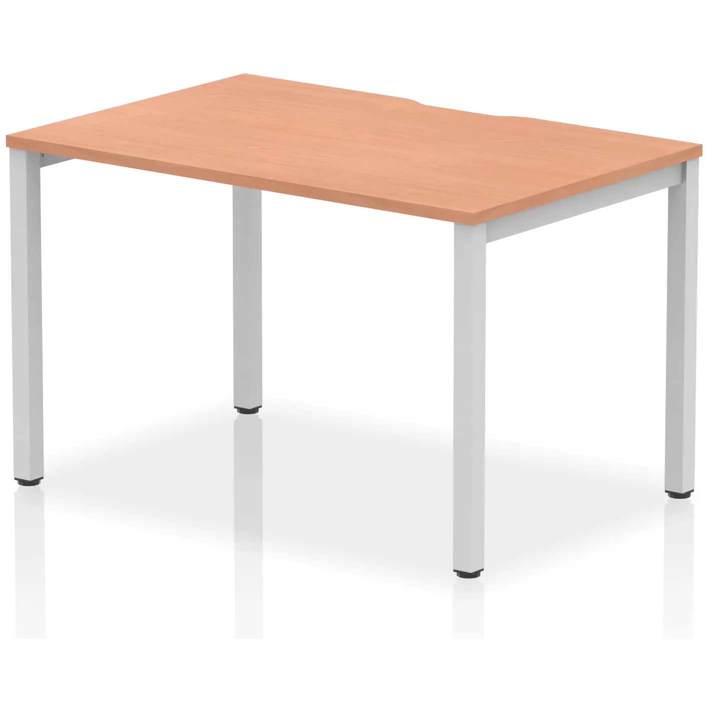 Evolve Plus Single Starter Bench Desk Workstation for One Person