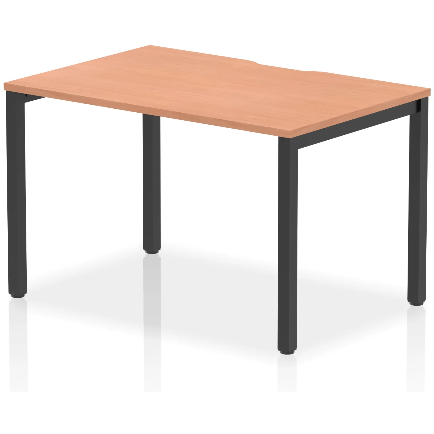 Evolve Plus Single Starter Bench Desk Workstation for One Person