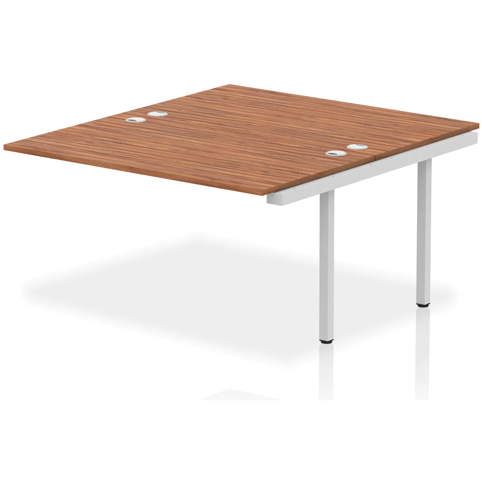 Impulse Back-to-Back Bench Desk Extension Kit for 2 More People