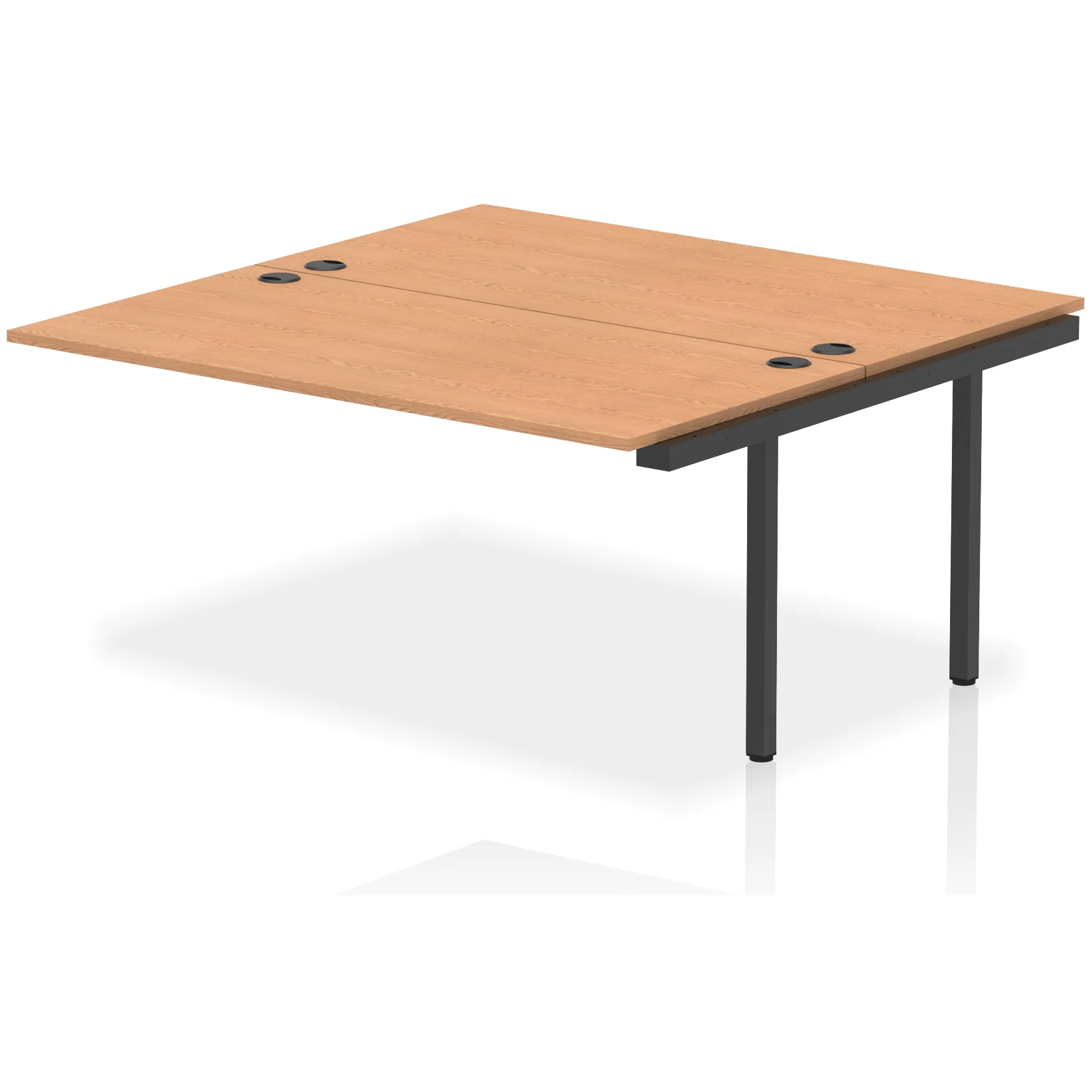 Impulse Back-to-Back Bench Desk Extension Kit for 2 More People