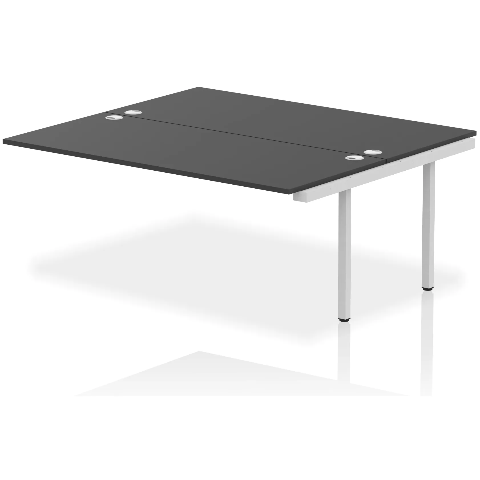 Impulse Back-to-Back Bench Desk Extension Kit for 2 More People