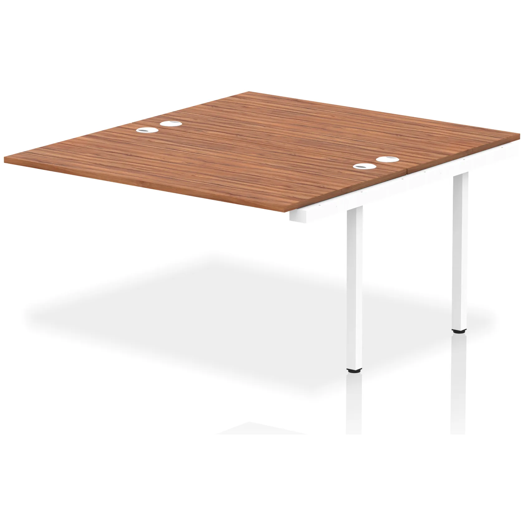 Impulse Back-to-Back Bench Desk Extension Kit for 2 More People