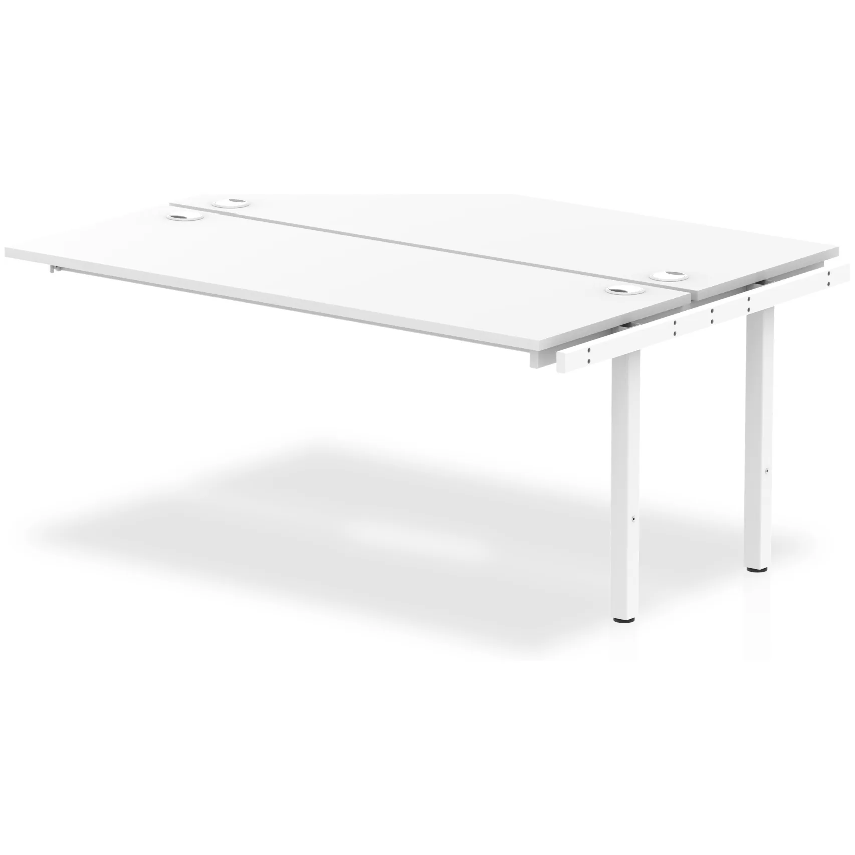 Impulse Back-to-Back Bench Desk Extension Kit for 2 More People