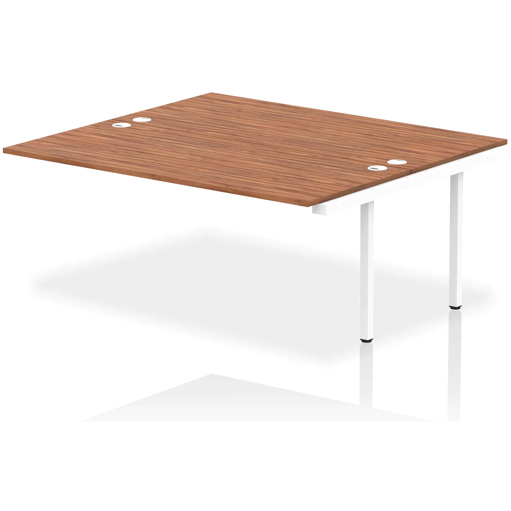 Impulse Back-to-Back Bench Desk Extension Kit for 2 More People