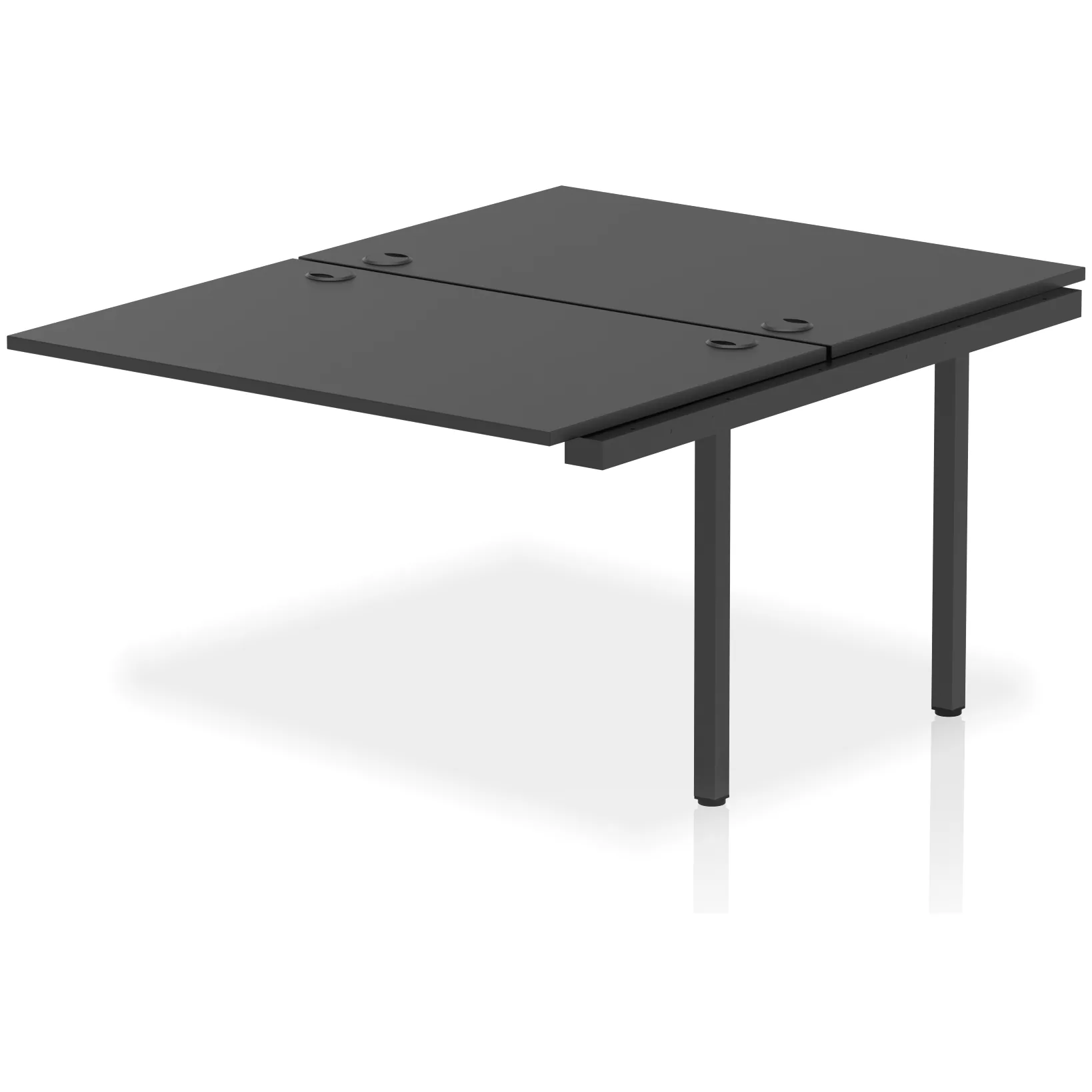 Impulse Back-to-Back Bench Desk Extension Kit for 2 More People