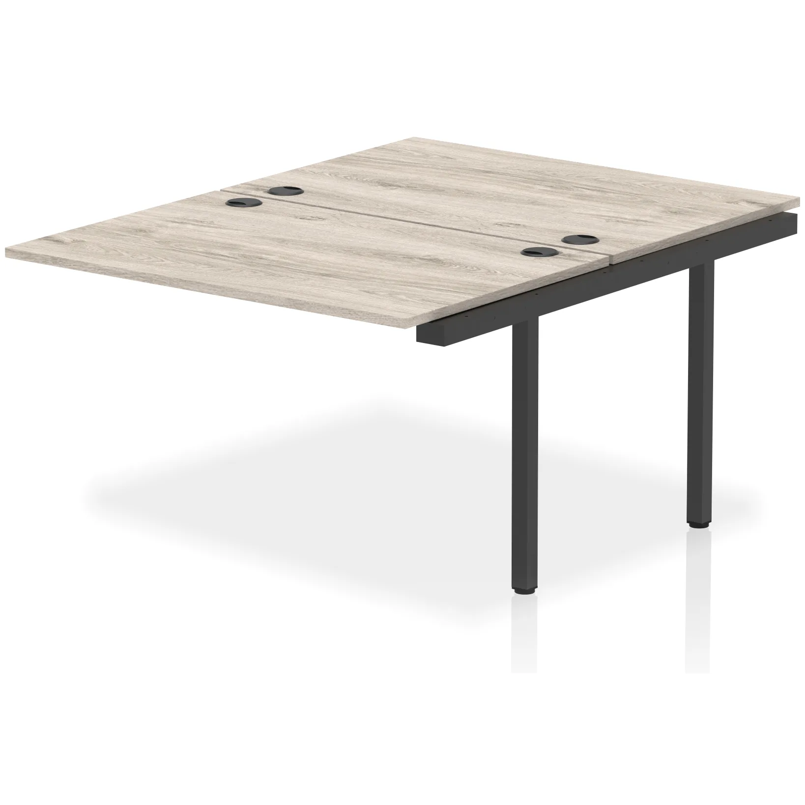 Impulse Back-to-Back Bench Desk Extension Kit for 2 More People