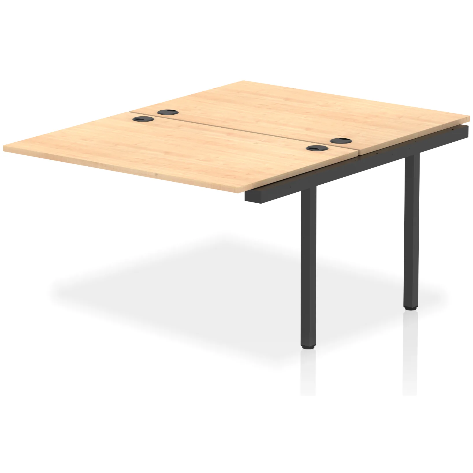 Impulse Back-to-Back Bench Desk Extension Kit for 2 More People