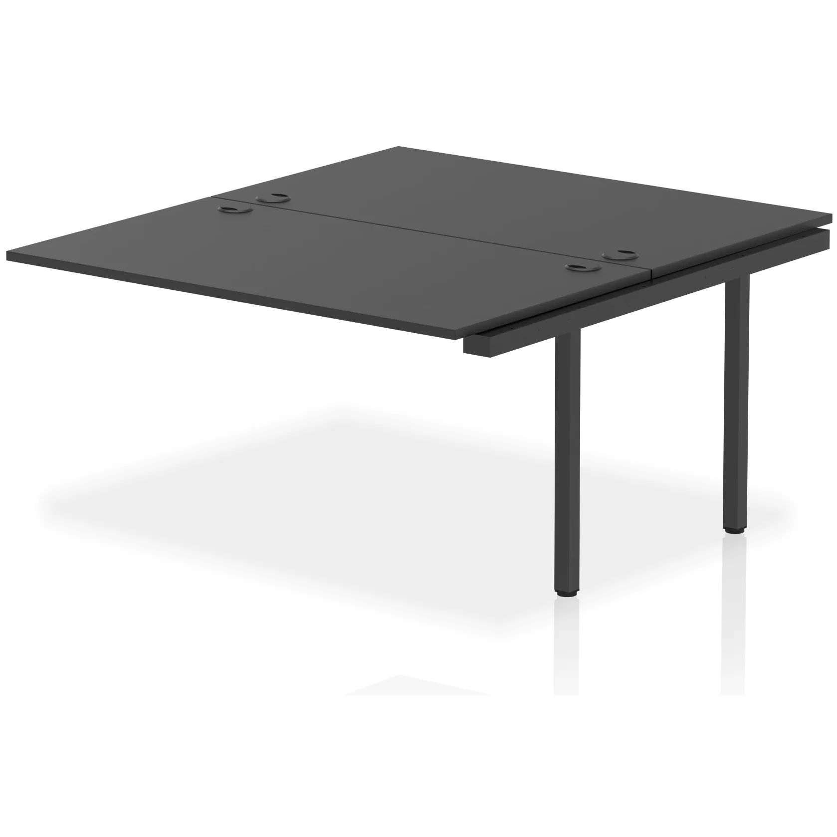 Impulse Back-to-Back Bench Desk Extension Kit for 2 More People