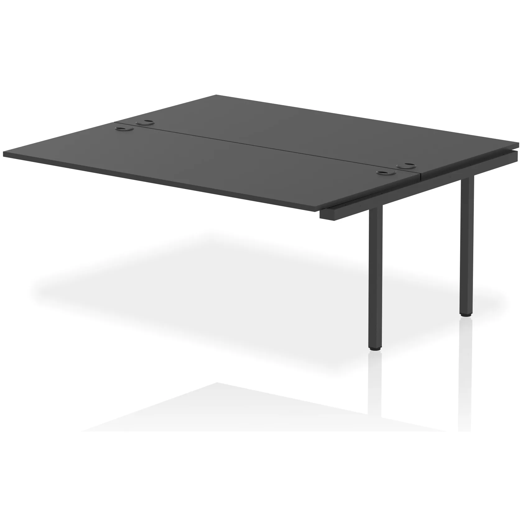 Impulse Back-to-Back Bench Desk Extension Kit for 2 More People