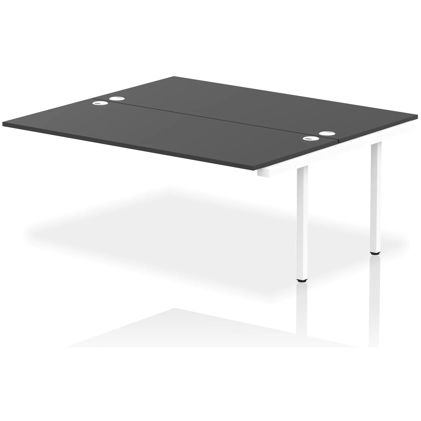 Impulse Back-to-Back Bench Desk Extension Kit for 2 More People