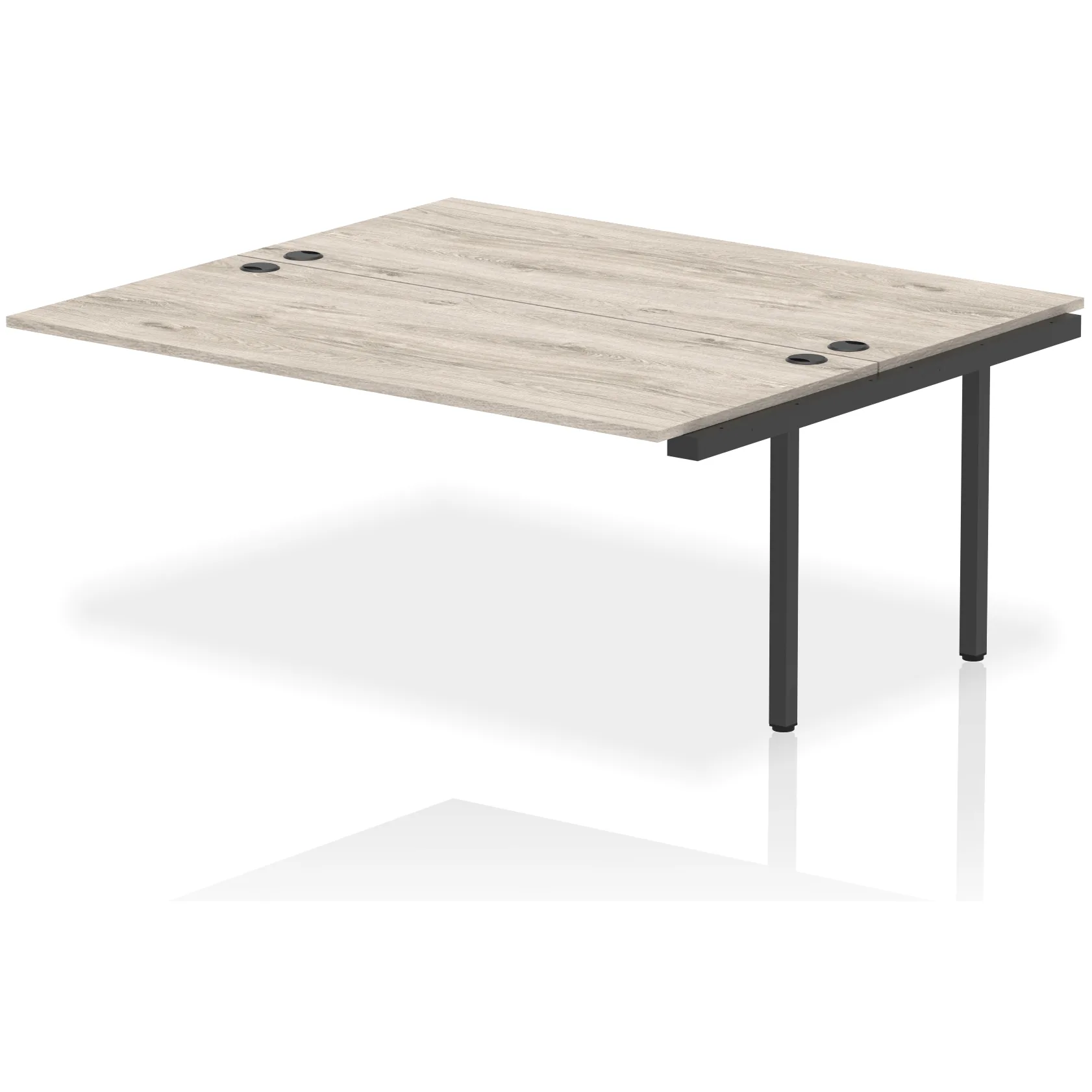 Impulse Back-to-Back Bench Desk Extension Kit for 2 More People