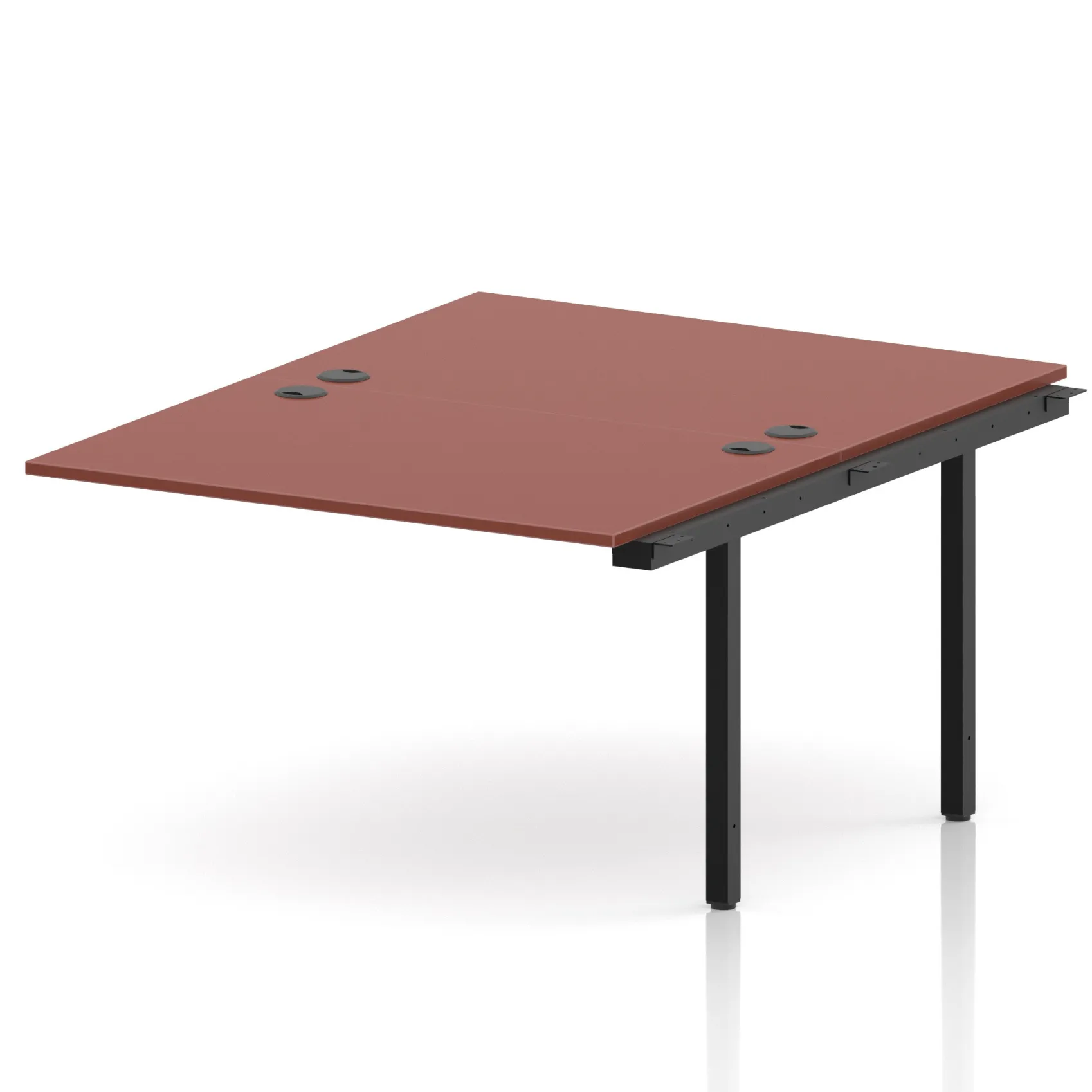 Impulse Back-to-Back Bench Desk Extension Kit for 2 More People