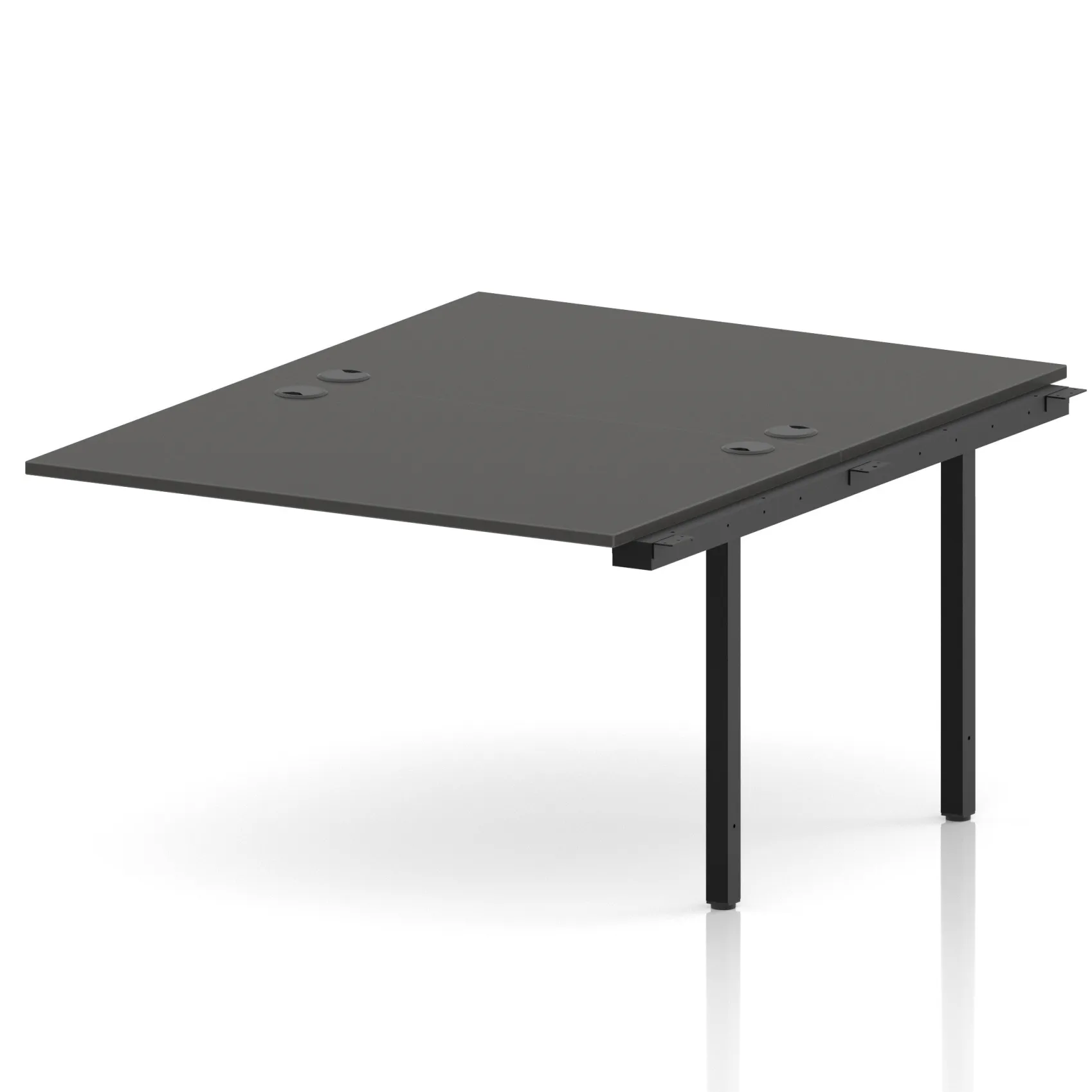 Impulse Back-to-Back Bench Desk Extension Kit for 2 More People