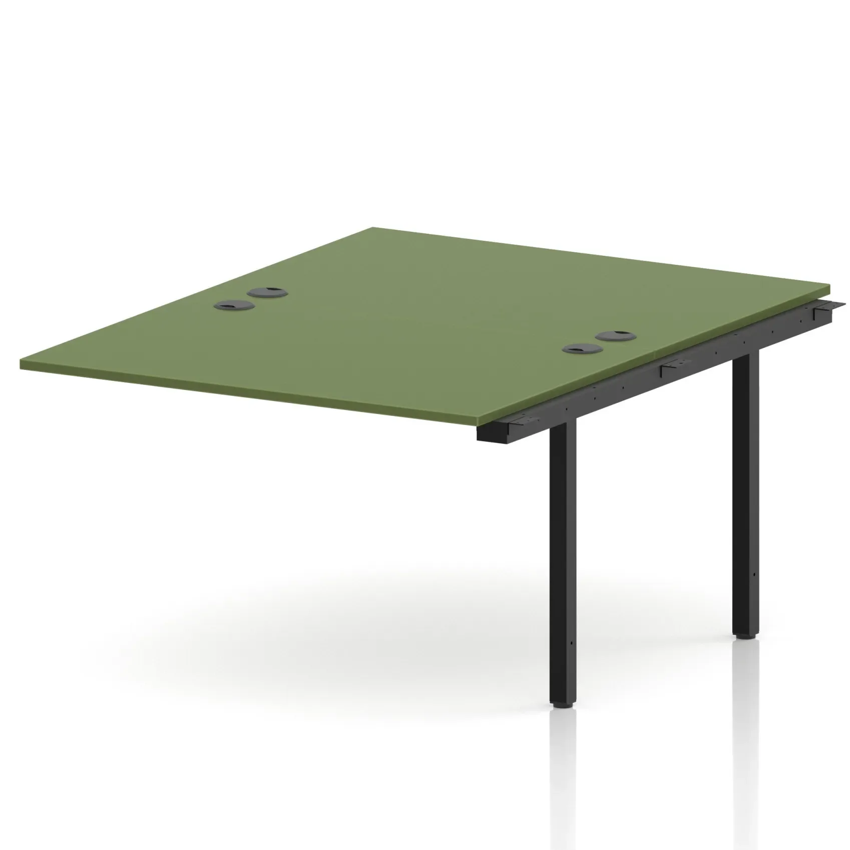 Impulse Back-to-Back Bench Desk Extension Kit for 2 More People