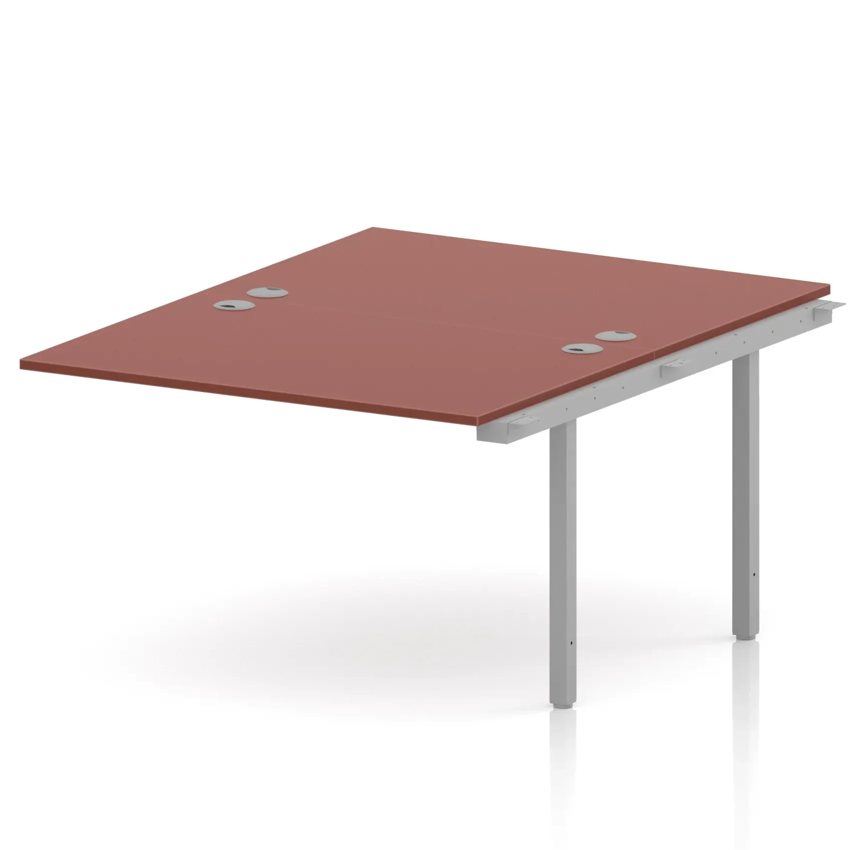 Impulse Back-to-Back Bench Desk Extension Kit for 2 More People