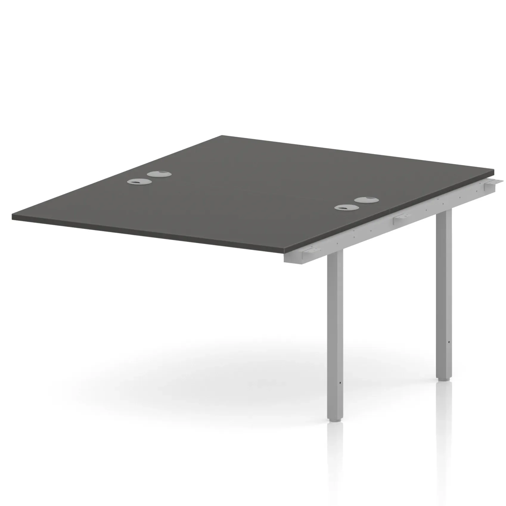 Impulse Back-to-Back Bench Desk Extension Kit for 2 More People