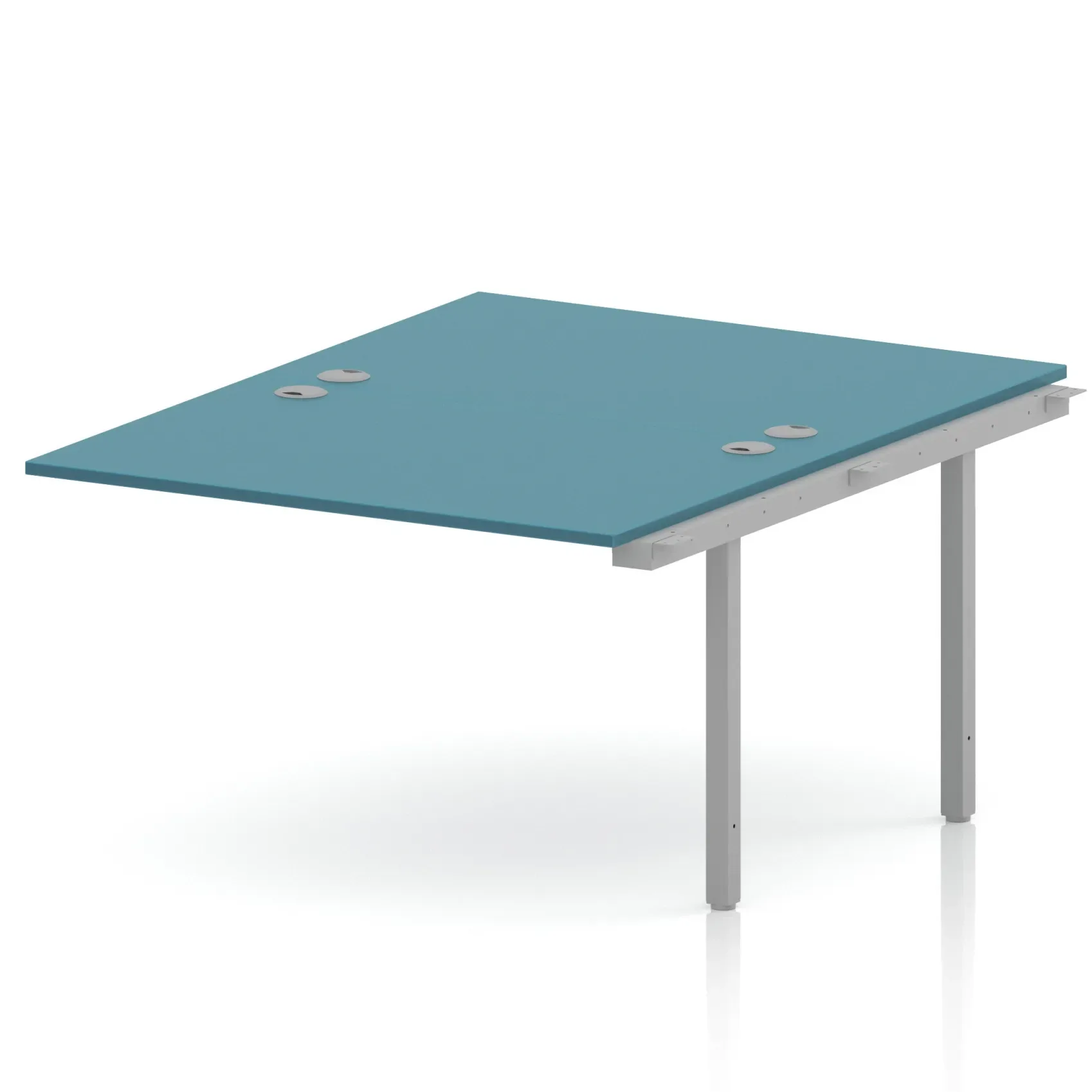 Impulse Back-to-Back Bench Desk Extension Kit for 2 More People