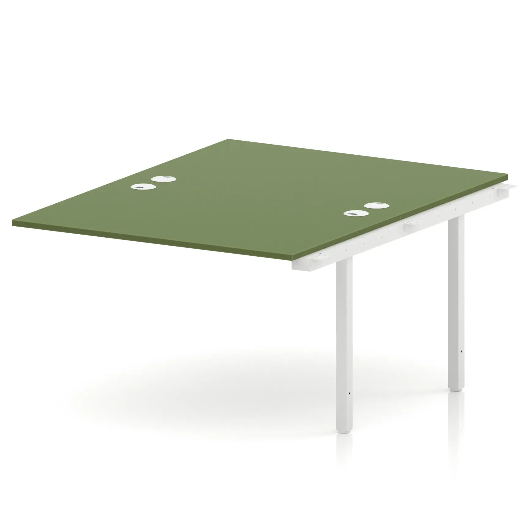 Impulse Back-to-Back Bench Desk Extension Kit for 2 More People