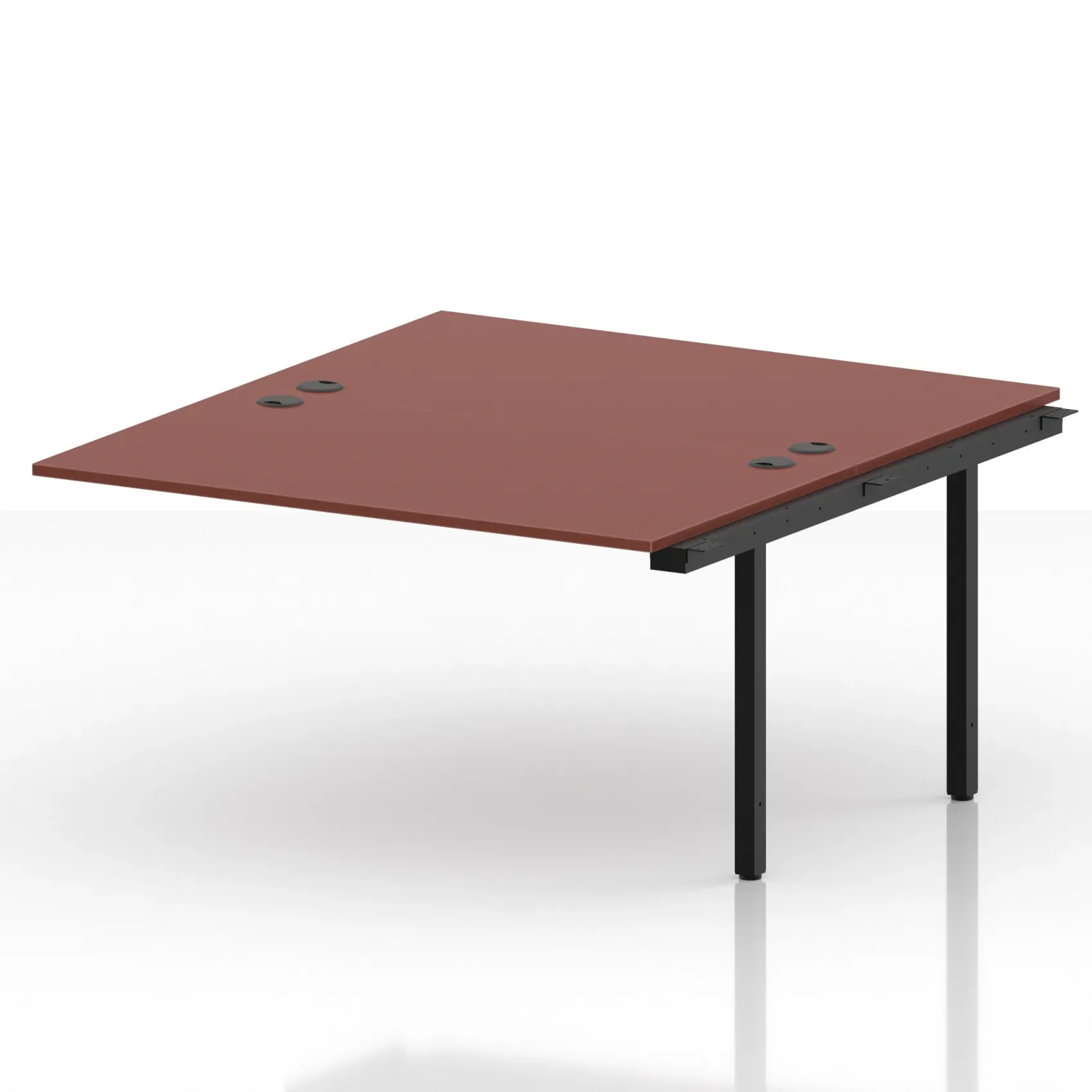 Impulse Back-to-Back Bench Desk Extension Kit for 2 More People