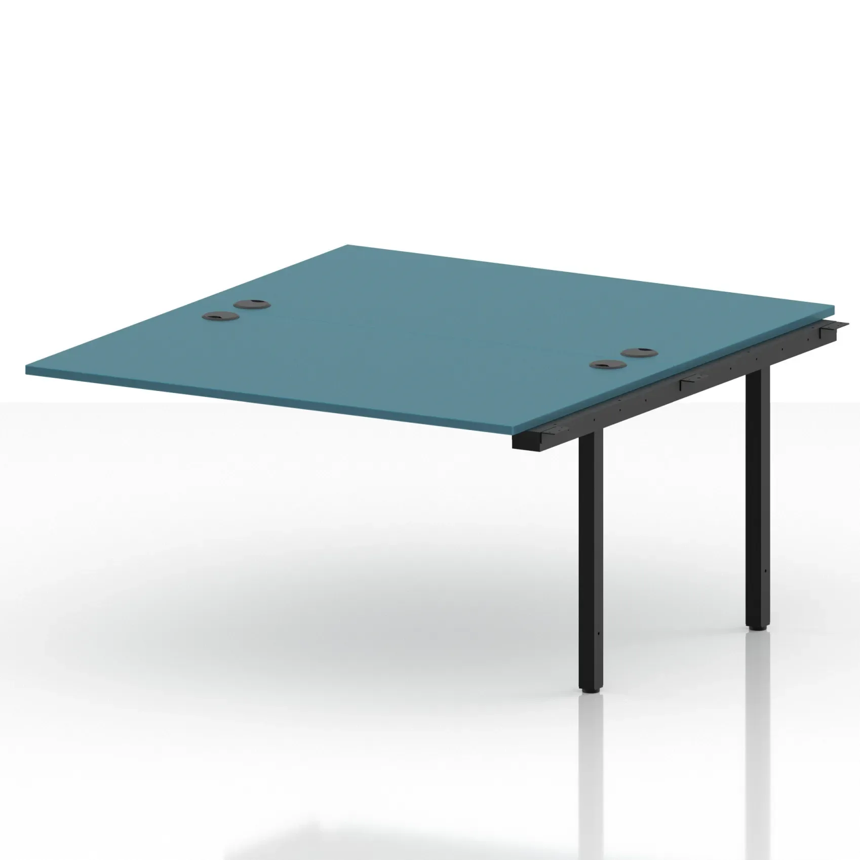 Impulse Back-to-Back Bench Desk Extension Kit for 2 More People