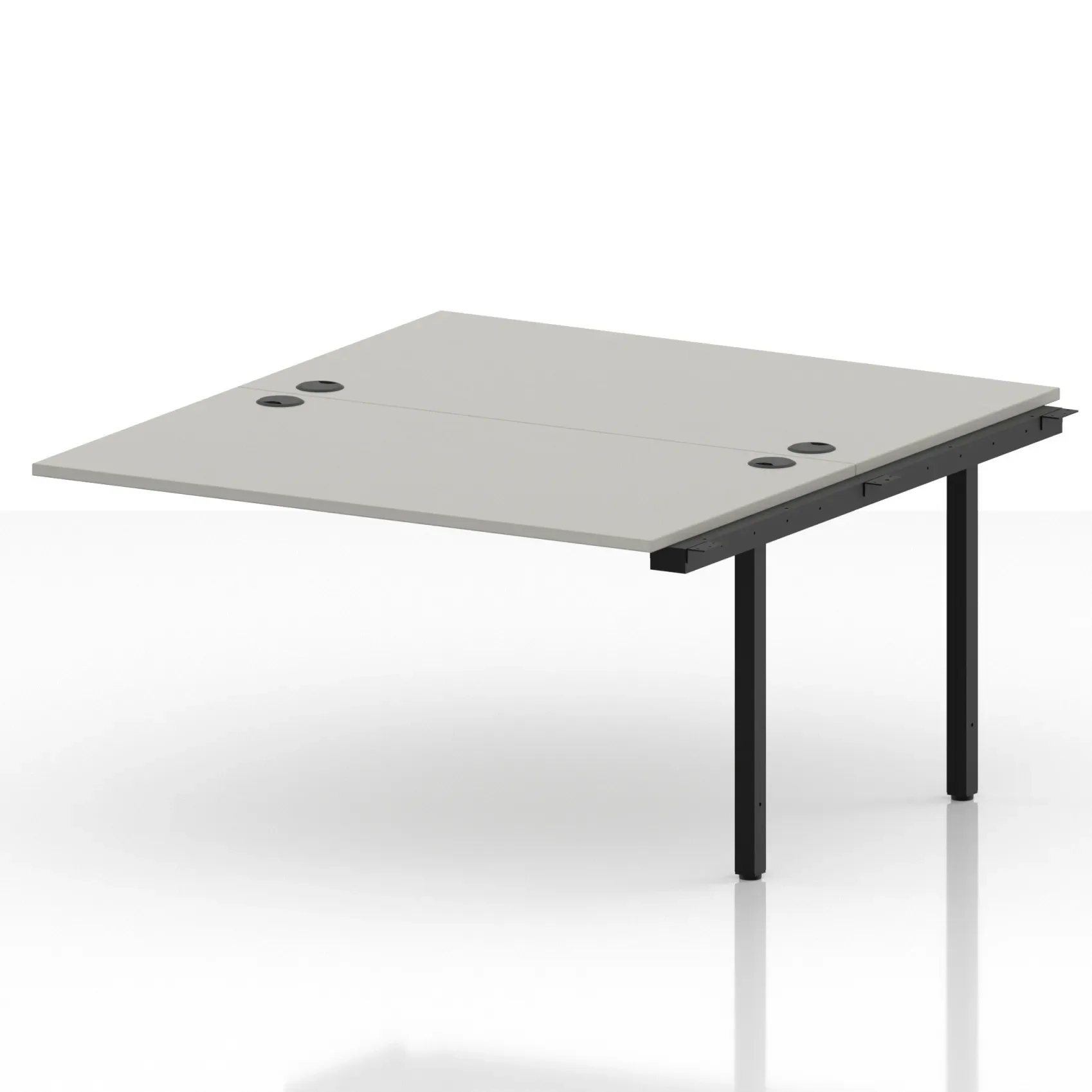 Impulse Back-to-Back Bench Desk Extension Kit for 2 More People