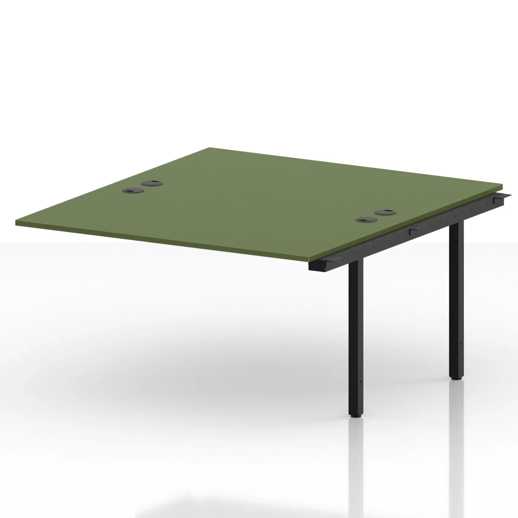 Impulse Back-to-Back Bench Desk Extension Kit for 2 More People