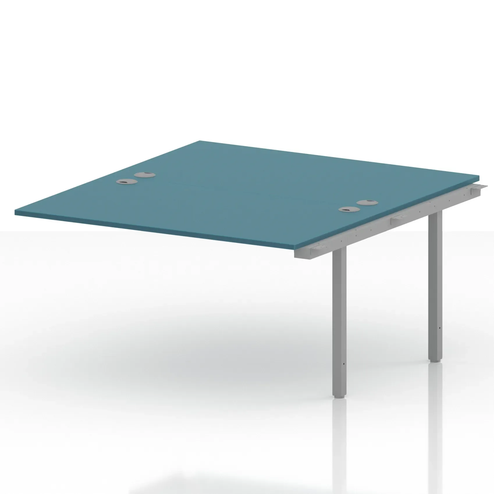 Impulse Back-to-Back Bench Desk Extension Kit for 2 More People