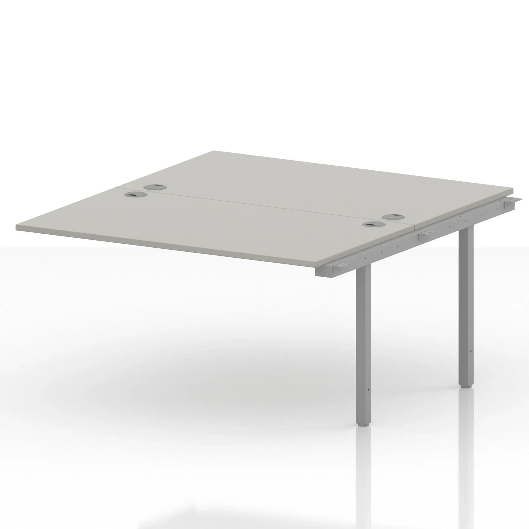 Impulse Back-to-Back Bench Desk Extension Kit for 2 More People
