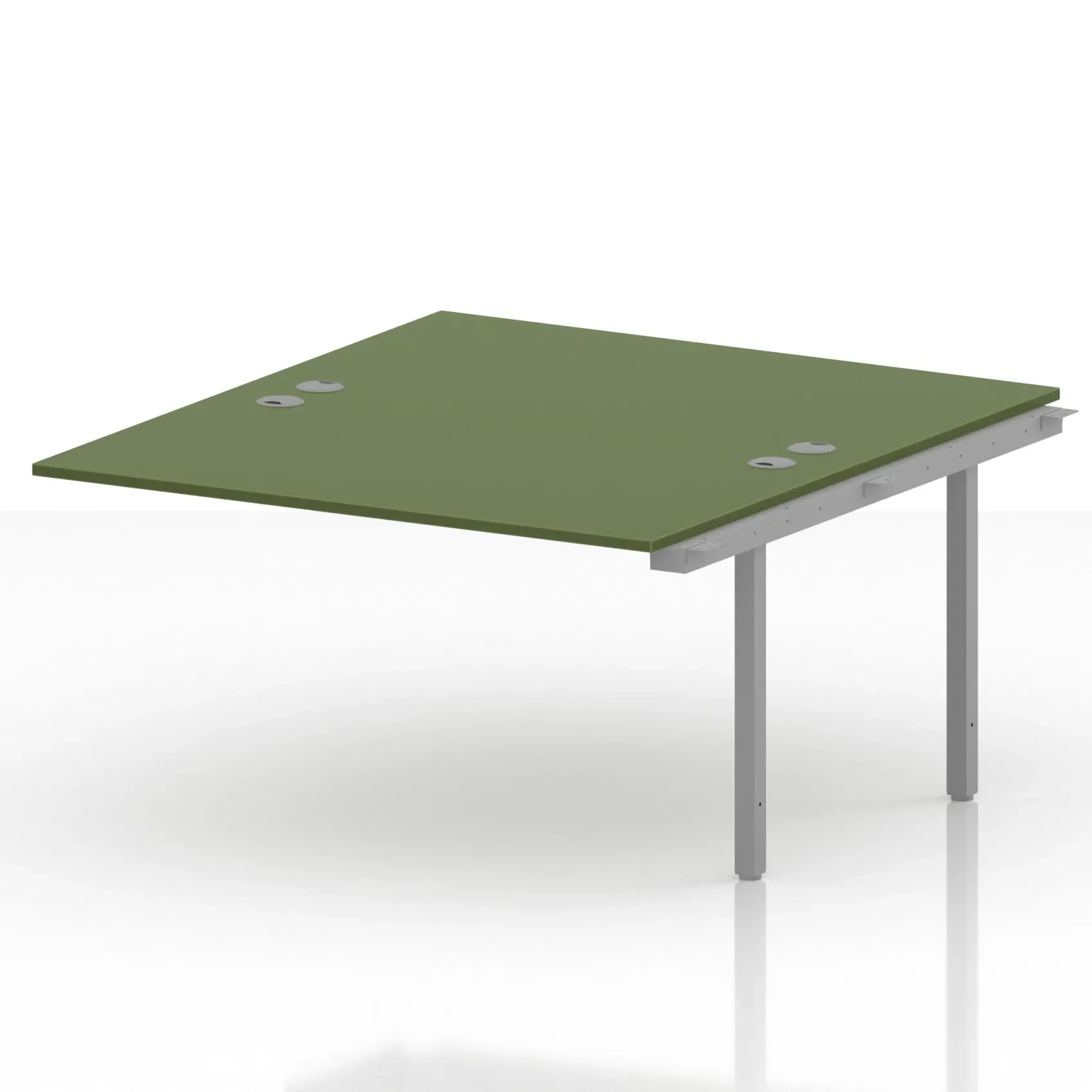 Impulse Back-to-Back Bench Desk Extension Kit for 2 More People