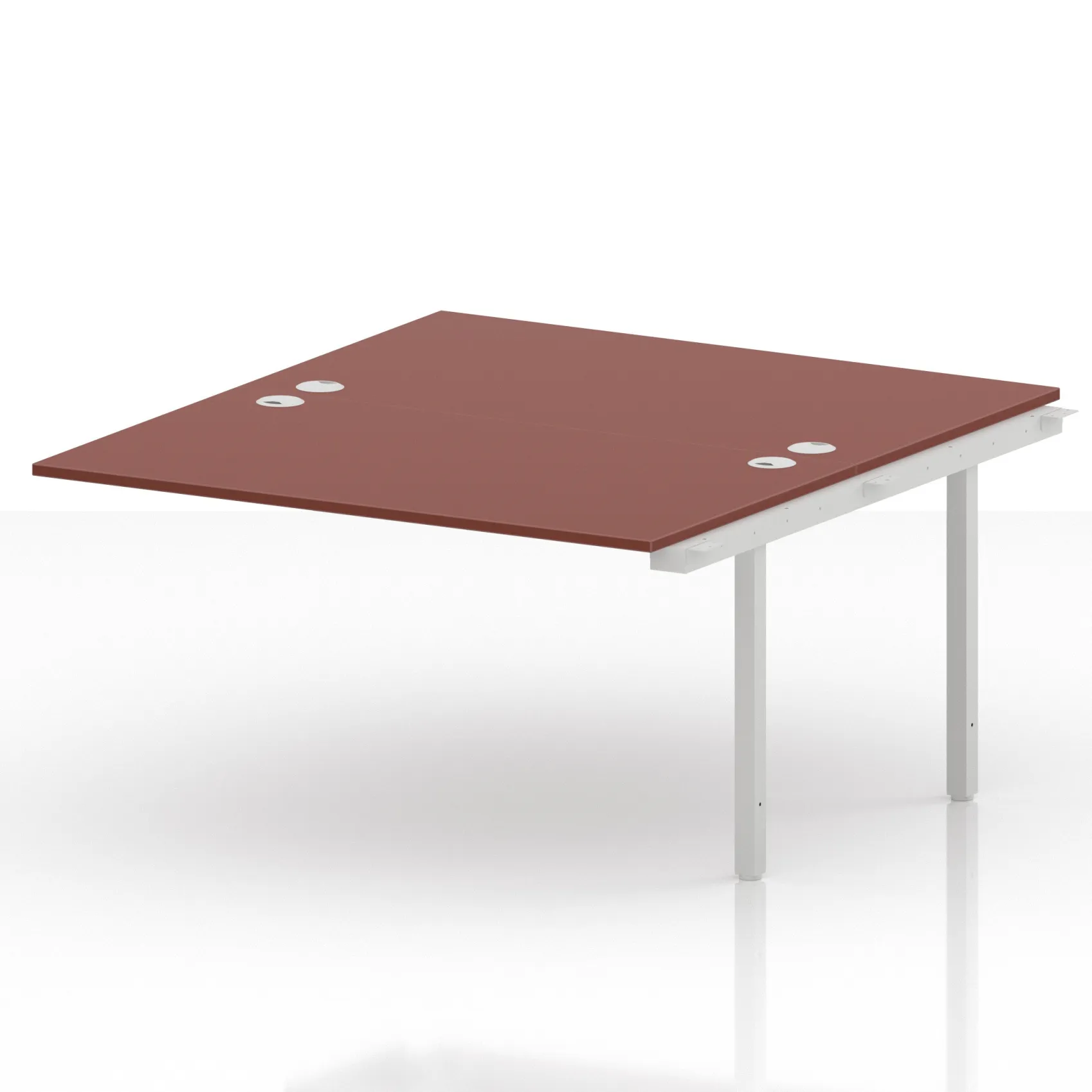 Impulse Back-to-Back Bench Desk Extension Kit for 2 More People